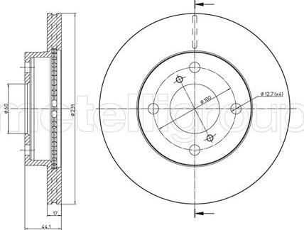 Fri.Tech. BD1172 - Əyləc Diski furqanavto.az