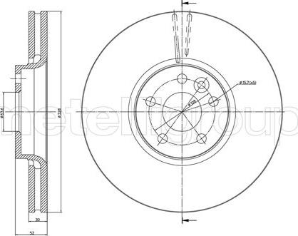 Fri.Tech. BD1395 - Əyləc Diski furqanavto.az