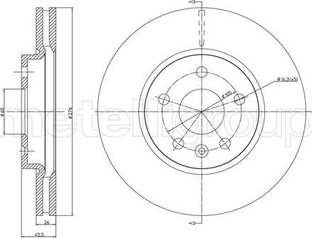 Fri.Tech. BD1340 - Əyləc Diski furqanavto.az