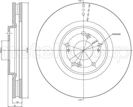 Fri.Tech. BD1347 - Əyləc Diski furqanavto.az