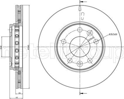 Fri.Tech. BD1359 - Əyləc Diski furqanavto.az