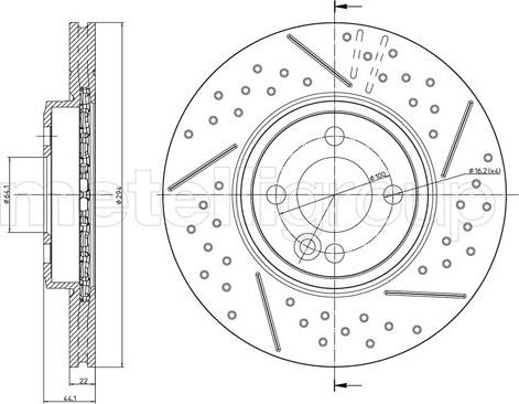 Fri.Tech. BD1369 - Əyləc Diski furqanavto.az