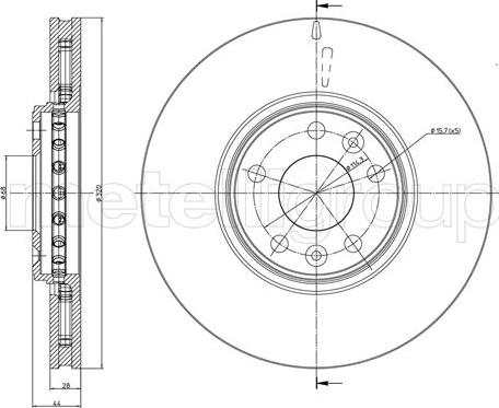 Fri.Tech. BD1360 - Əyləc Diski furqanavto.az