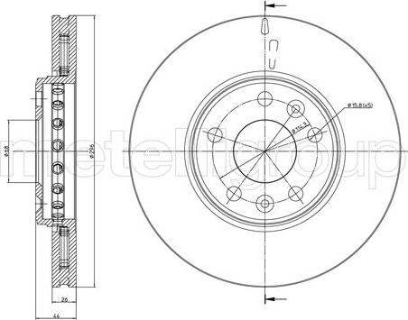 Fri.Tech. BD1361 - Əyləc Diski furqanavto.az