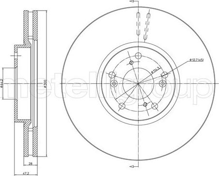 Fri.Tech. BD1309 - Əyləc Diski furqanavto.az