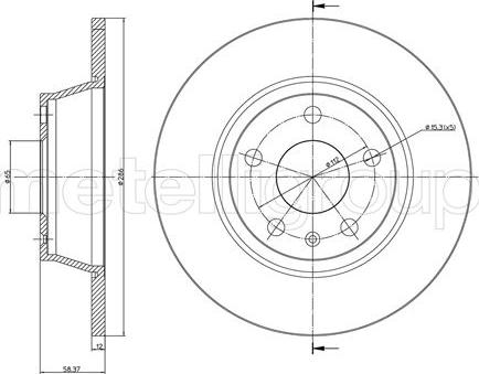 Fri.Tech. BD1319 - Əyləc Diski furqanavto.az