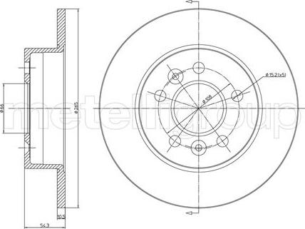 Fri.Tech. BD1329 - Əyləc Diski furqanavto.az