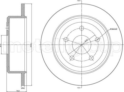 Fri.Tech. BD1325 - Əyləc Diski furqanavto.az