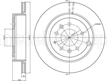 Fri.Tech. BD1295 - Əyləc Diski furqanavto.az