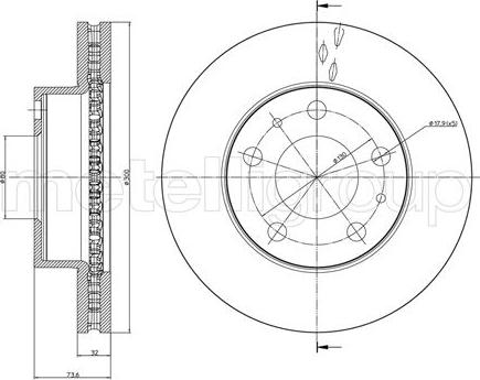 Fri.Tech. BD1240 - Əyləc Diski furqanavto.az