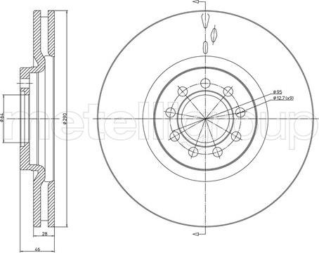 Fri.Tech. BD1252 - Əyləc Diski furqanavto.az