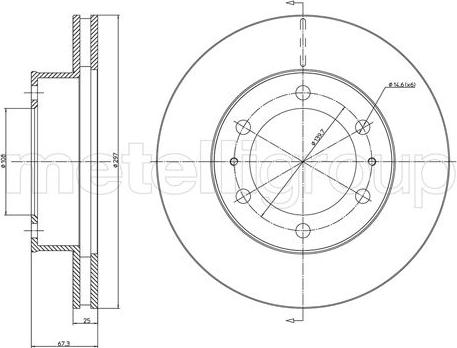 Fri.Tech. BD1289 - Əyləc Diski furqanavto.az