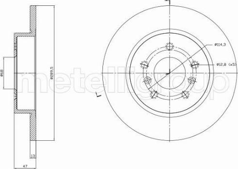 Fri.Tech. BD1763 - Əyləc Diski furqanavto.az