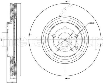 Fri.Tech. BD1703 - Əyləc Diski furqanavto.az