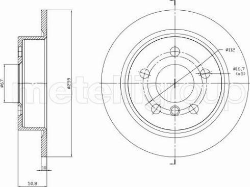 Fri.Tech. BD1771 - Əyləc Diski furqanavto.az