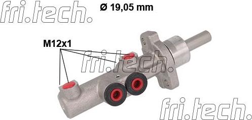 Fri.Tech. PF998 - Əyləc Baş Silindr furqanavto.az