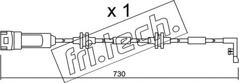 Fri.Tech. SU.143 - Xəbərdarlıq Kontakt, əyləc padinin aşınması furqanavto.az