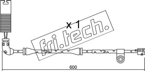 Fri.Tech. SU.112 - Xəbərdarlıq Kontakt, əyləc padinin aşınması furqanavto.az