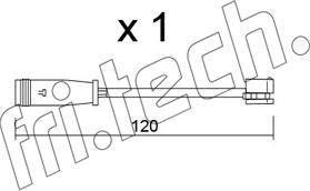 Fri.Tech. SU.398 - Xəbərdarlıq Kontakt, əyləc padinin aşınması furqanavto.az