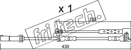 Fri.Tech. SU.311 - Xəbərdarlıq Kontakt, əyləc padinin aşınması furqanavto.az