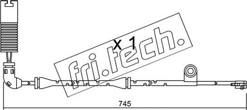 Fri.Tech. SU.326 - Xəbərdarlıq Kontakt, əyləc padinin aşınması furqanavto.az