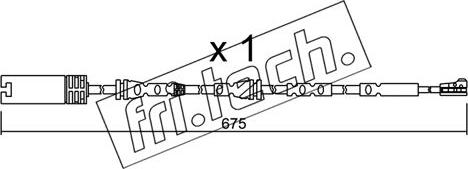 Fri.Tech. SU.298 - Xəbərdarlıq Kontakt, əyləc padinin aşınması furqanavto.az