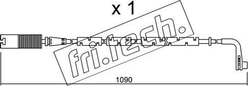 Fri.Tech. SU.206 - Xəbərdarlıq Kontakt, əyləc padinin aşınması furqanavto.az