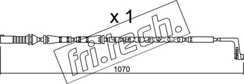 Fri.Tech. SU.285 - Xəbərdarlıq Kontakt, əyləc padinin aşınması furqanavto.az