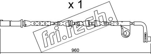 Fri.Tech. SU.220 - Xəbərdarlıq Kontakt, əyləc padinin aşınması furqanavto.az