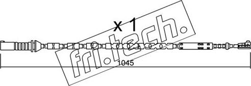 Fri.Tech. SU.279 - Xəbərdarlıq Kontakt, əyləc padinin aşınması furqanavto.az