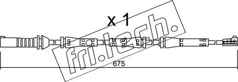 Fri.Tech. SU.278 - Xəbərdarlıq Kontakt, əyləc padinin aşınması furqanavto.az