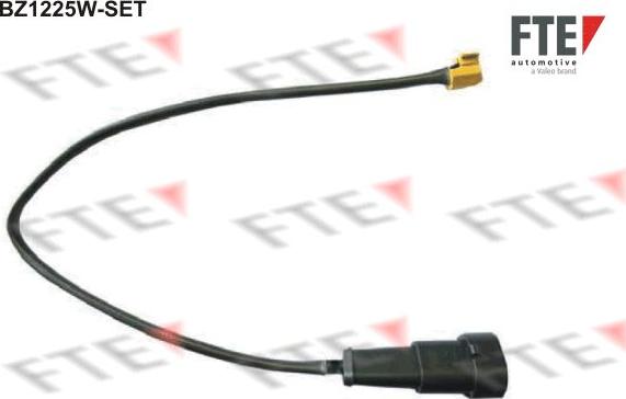 FTE BZ1225W-SET - Xəbərdarlıq Kontakt, əyləc padinin aşınması furqanavto.az