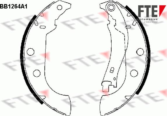 FTE BB1264A1 - Əyləc Başlığı Dəsti furqanavto.az