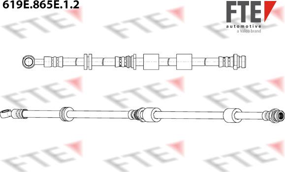 FTE 9240987 - Əyləc şlanqı furqanavto.az