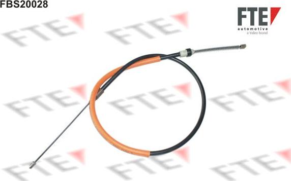 FTE 9250546 - Kabel, dayanacaq əyləci furqanavto.az