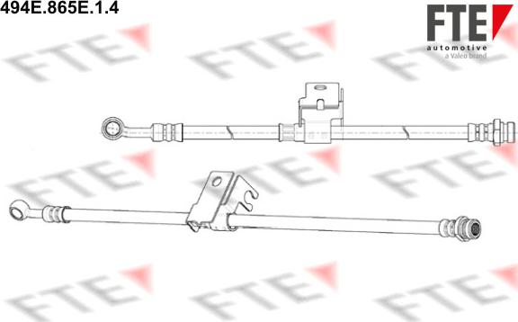 FTE 494E.865E.1.4 - Əyləc şlanqı www.furqanavto.az