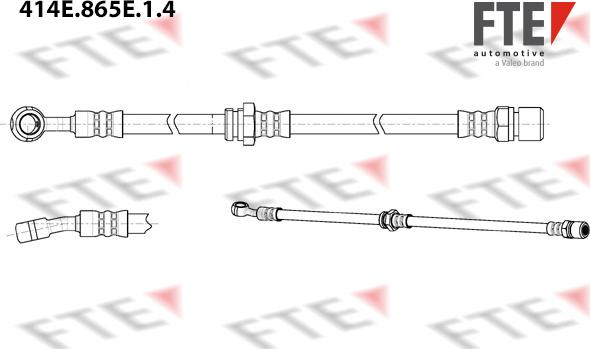 FTE 414E.865E.1.4 - Əyləc şlanqı furqanavto.az