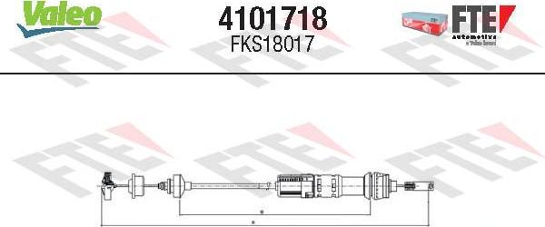 FTE 4101718 - Debriyaj kabeli furqanavto.az