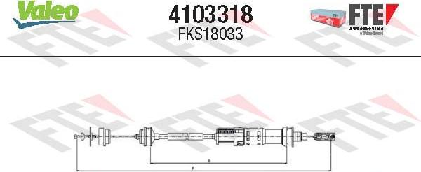 FTE 4103318 - Debriyaj kabeli furqanavto.az