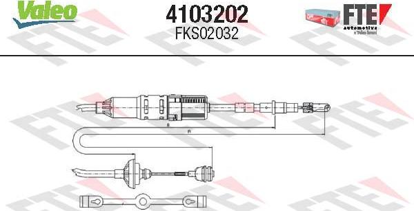 FTE 4103202 - Debriyaj kabeli furqanavto.az