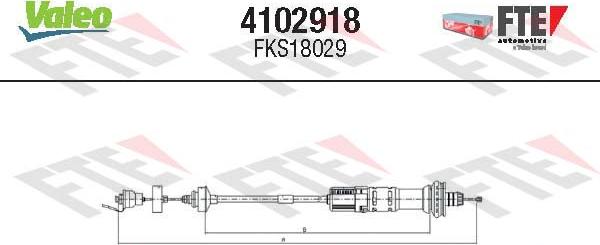 FTE 4102918 - Debriyaj kabeli furqanavto.az