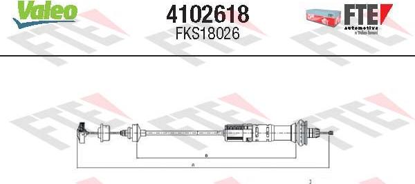 FTE 4102618 - Debriyaj kabeli furqanavto.az