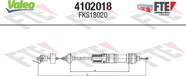 FTE 4102018 - Debriyaj kabeli furqanavto.az