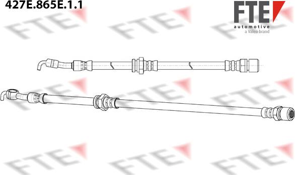 FTE 427E.865E.1.1 - Əyləc şlanqı furqanavto.az