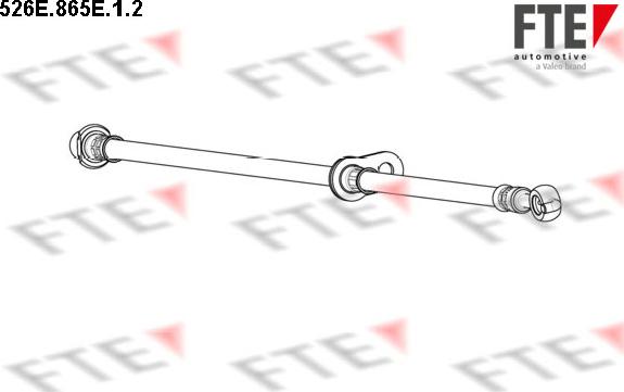 FTE 526E.865E.1.2 - Əyləc şlanqı furqanavto.az