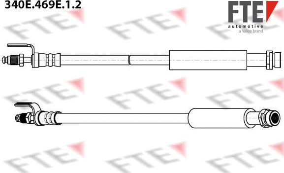 FTE 340E.469E.1.2 - Əyləc şlanqı furqanavto.az