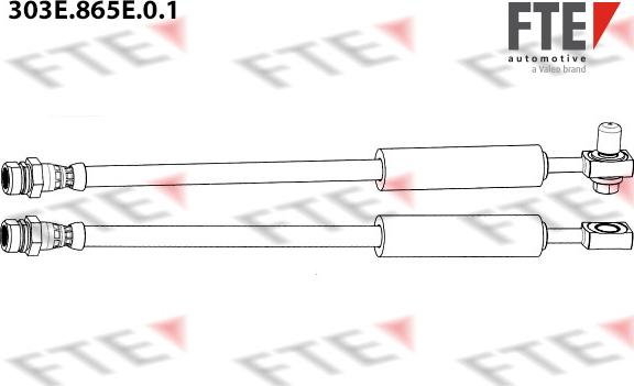 FTE 303E.865E.0.1 - Əyləc şlanqı furqanavto.az