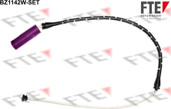 FTE BZ1142W-SET - Xəbərdarlıq Kontakt, əyləc padinin aşınması furqanavto.az