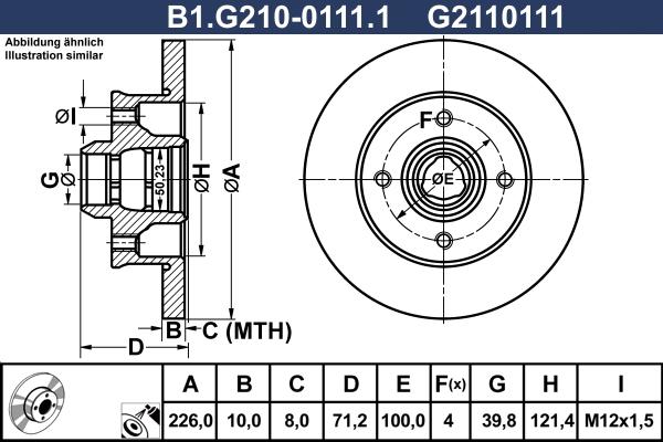 Triscan 36308500520 - Əyləc Diski furqanavto.az