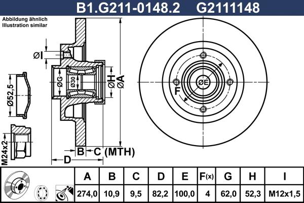 Galfer B1.G211-0148.2 - Əyləc Diski furqanavto.az